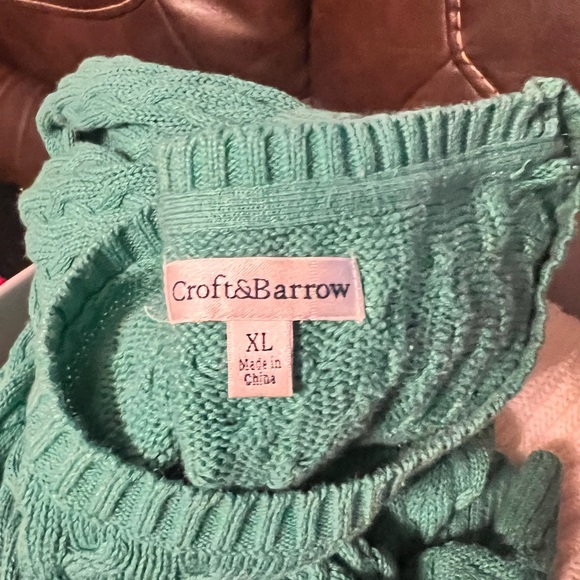 Green Croft and Barrow sweater. Size XL - Picture 2 of 2